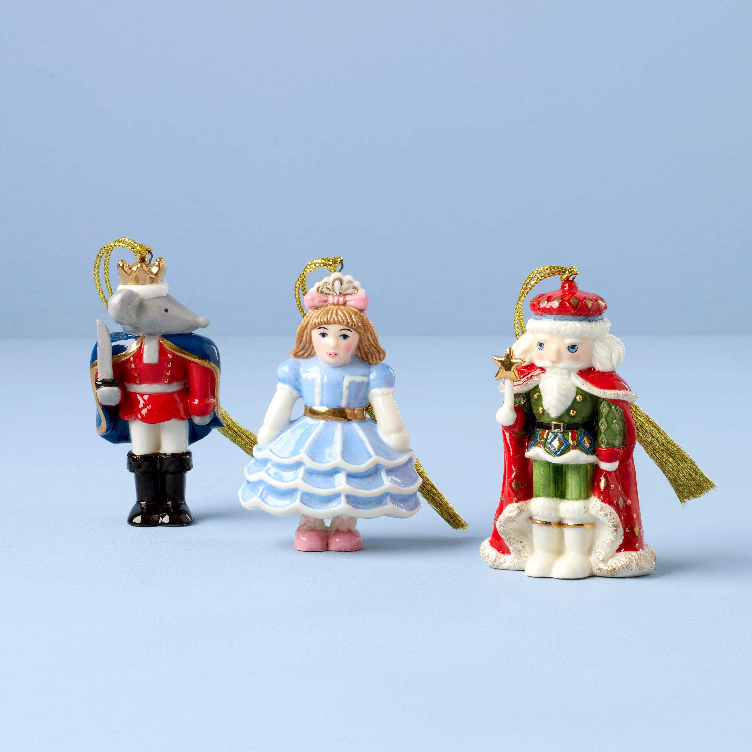 Nutcracker Ballet 3-Piece Ornament Set – Lenox Corporation