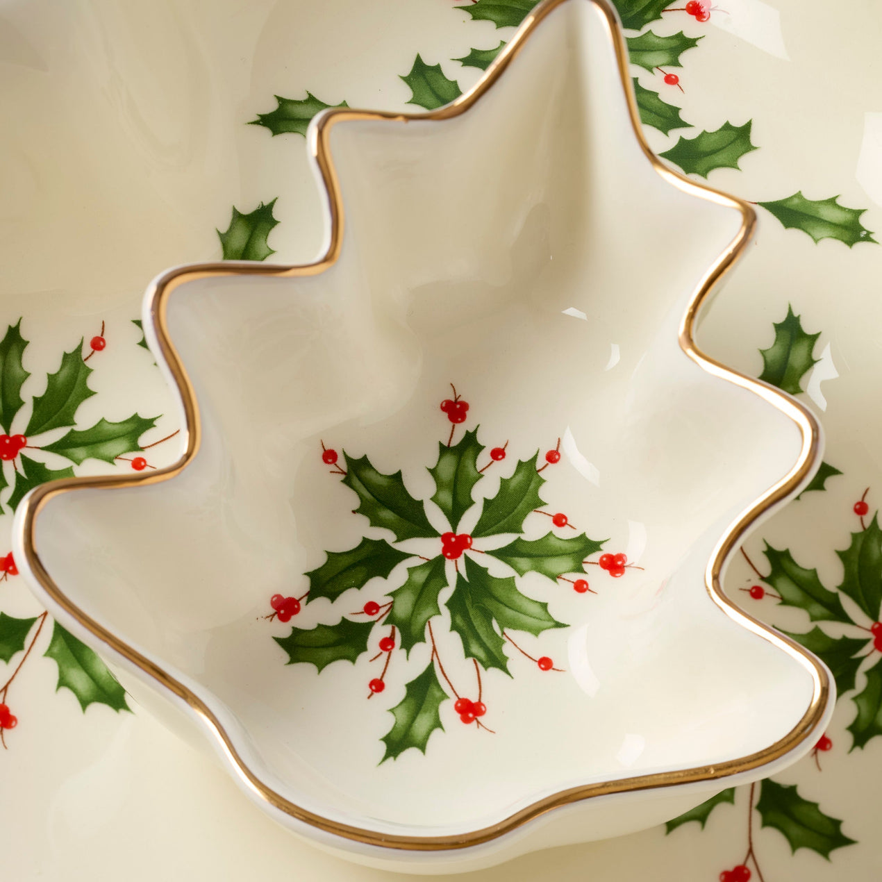 Holiday Tree Chip & Dip Set