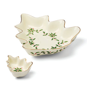 Holiday Tree Chip & Dip Set