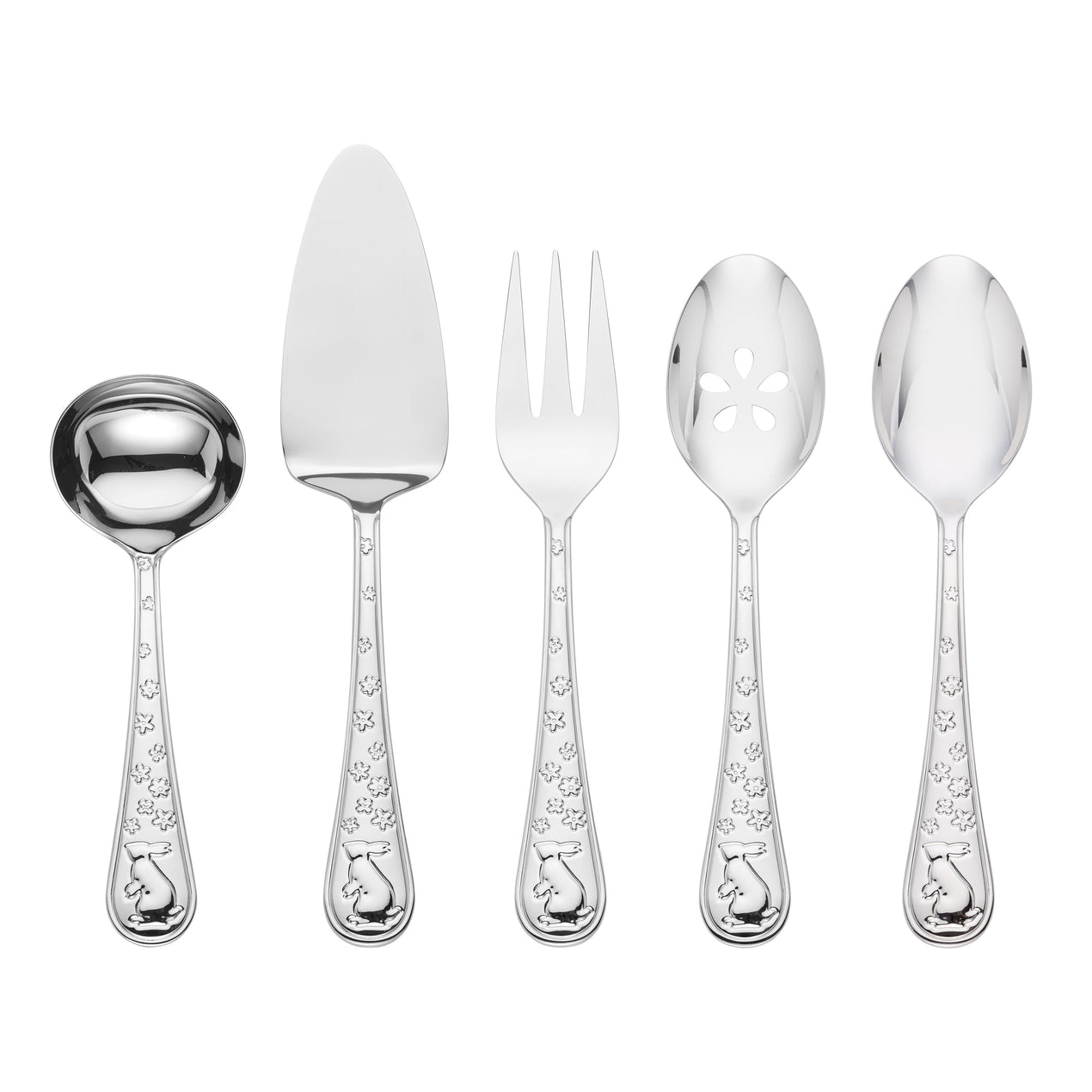 cambridge silversmiths Bunny Hop 5-Piece Hostess Set