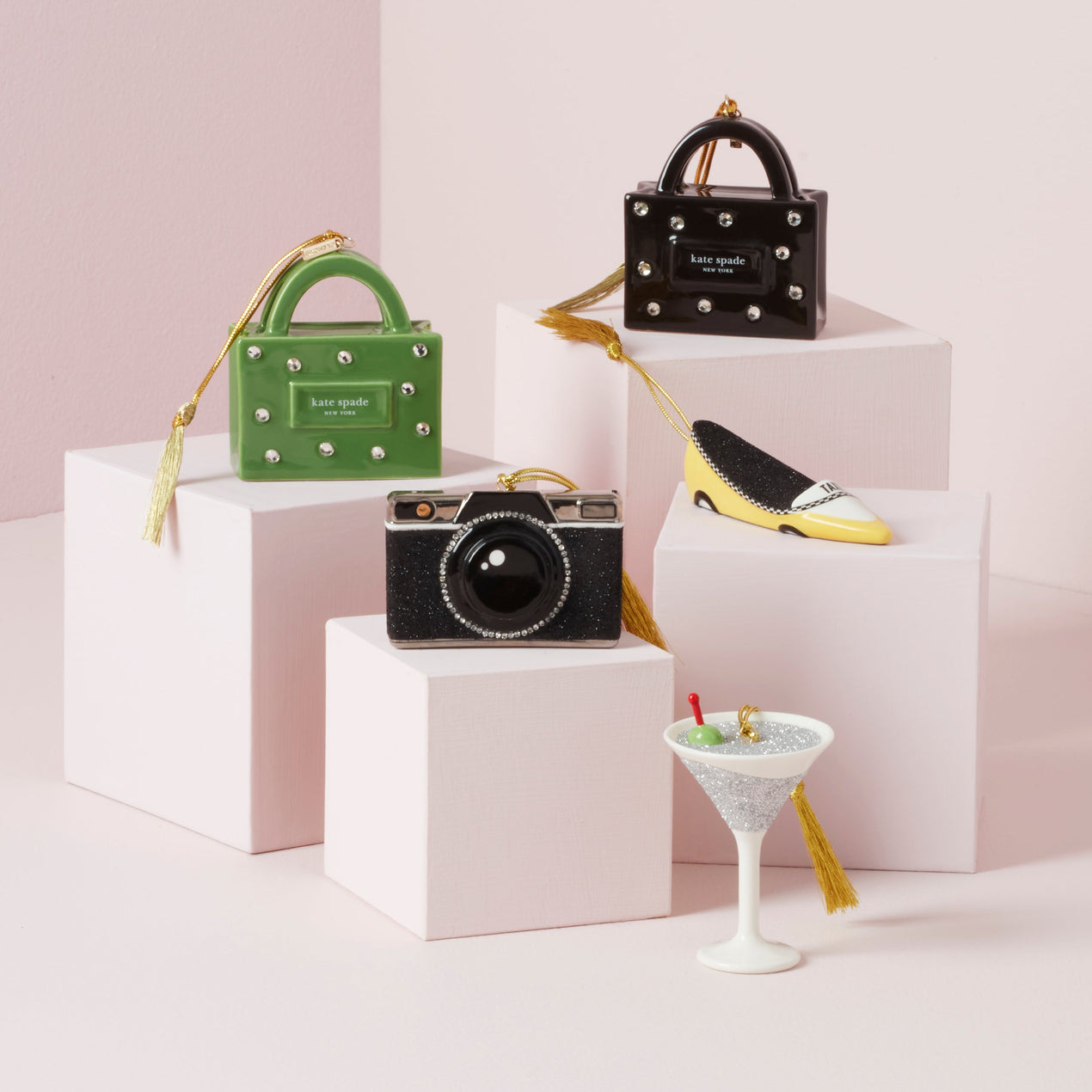 Be Jolly Martini Ornament