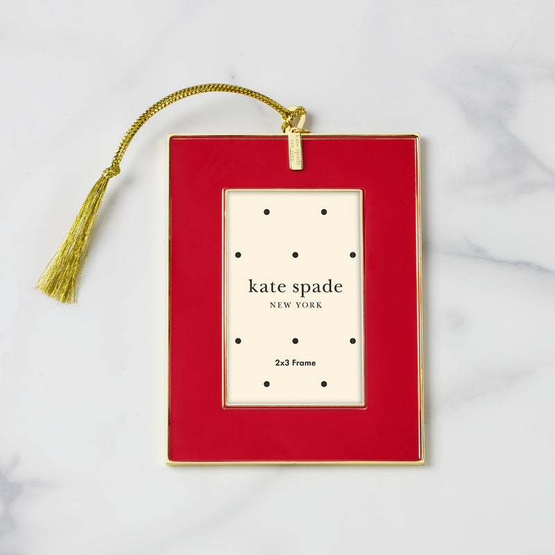 Be Jolly Red Mini Frame Ornament
