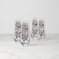 Make Merry Stemless Flutes, Set Of 4