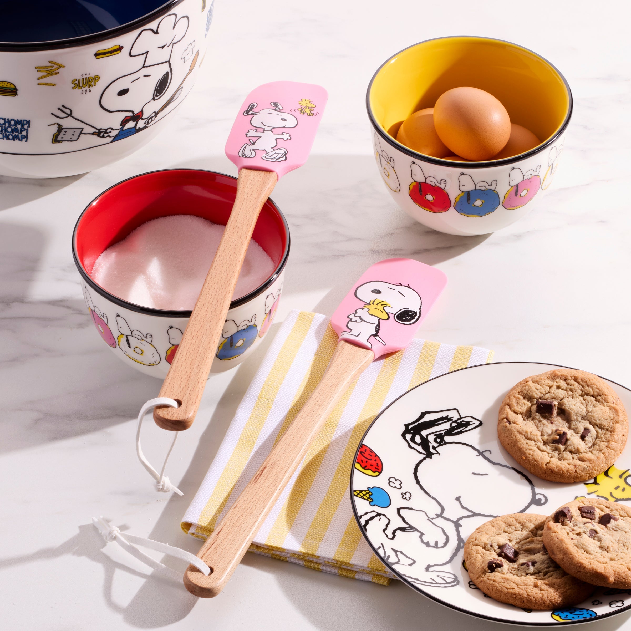 Chef Snoopy Pink Spatulas, Set of 2 – Lenox Corporation