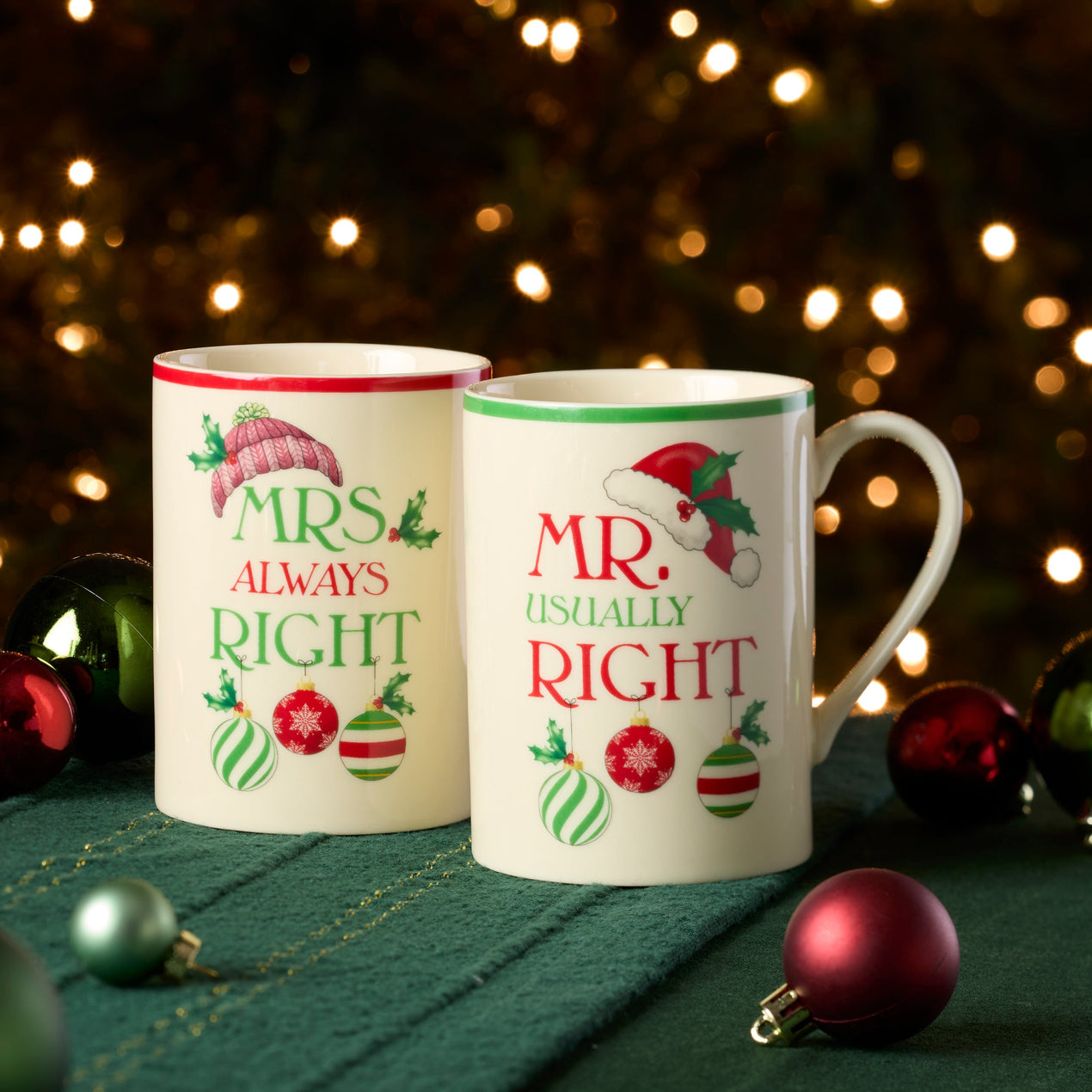 Mr. & Mrs. Mugs, Set of 2