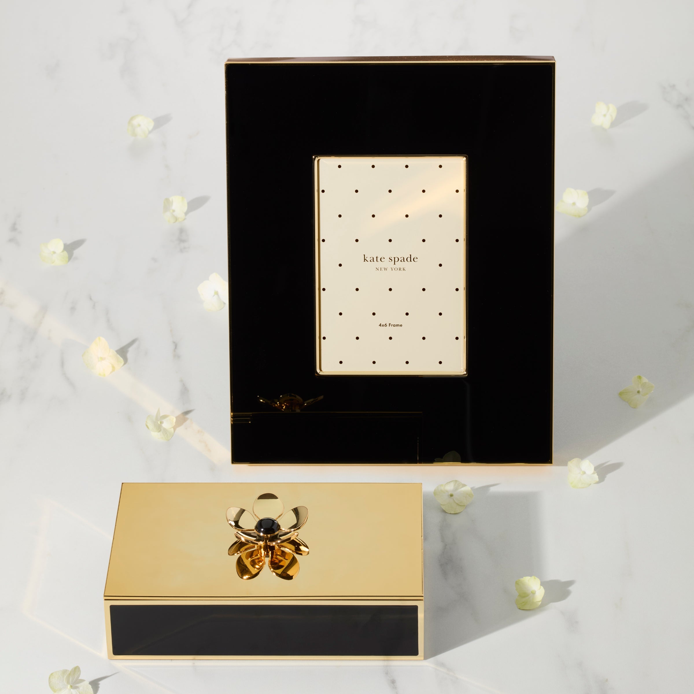 Make It Pop Black Large Floral Box – Lenox Corporation