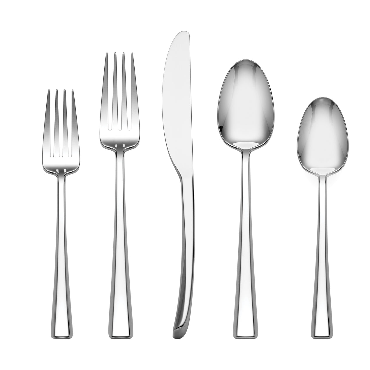 cambridge silversmiths Maxine Mirror 20-Piece Flatware Set