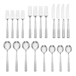 Modulus Mirror 20 Piece Flatware Set