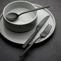 Modulus Satin Black 20-Piece Flatware Set