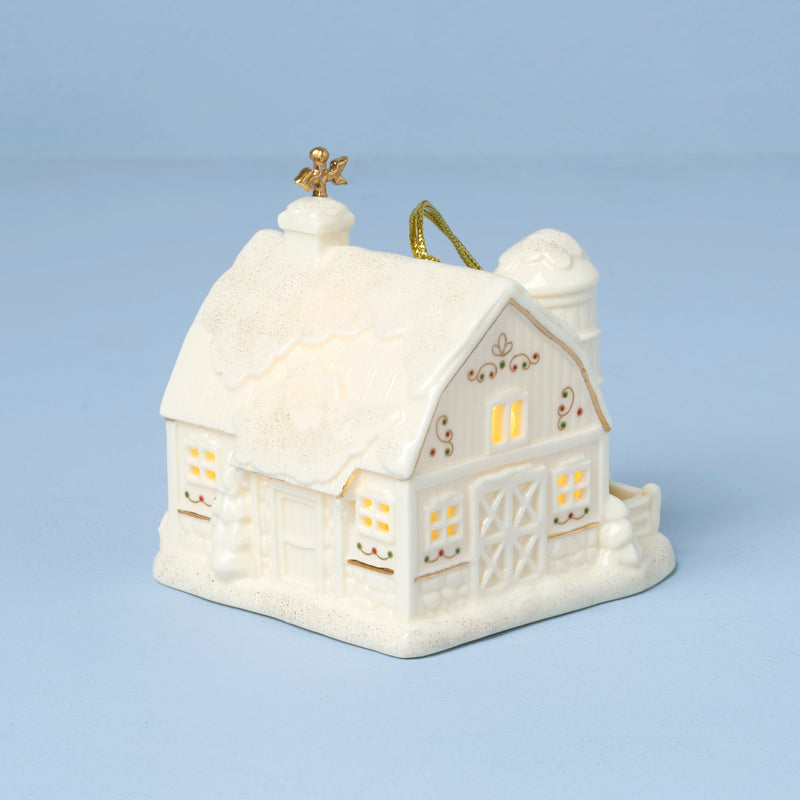 Mistletoe Park Barn Lit Ornament