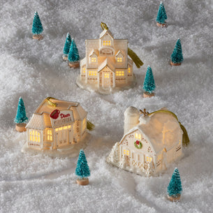 Mistletoe Park Ski Shop Lit Ornament