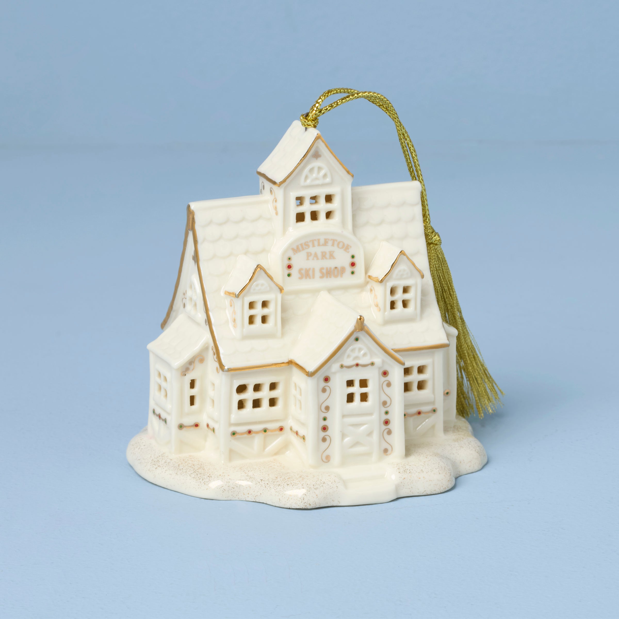 Mistletoe Park Ski Shop Lit Ornament – Lenox Corporation