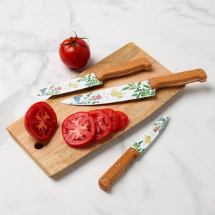 Butterfly Meadow Herbs 4 Piece Cutlery Set