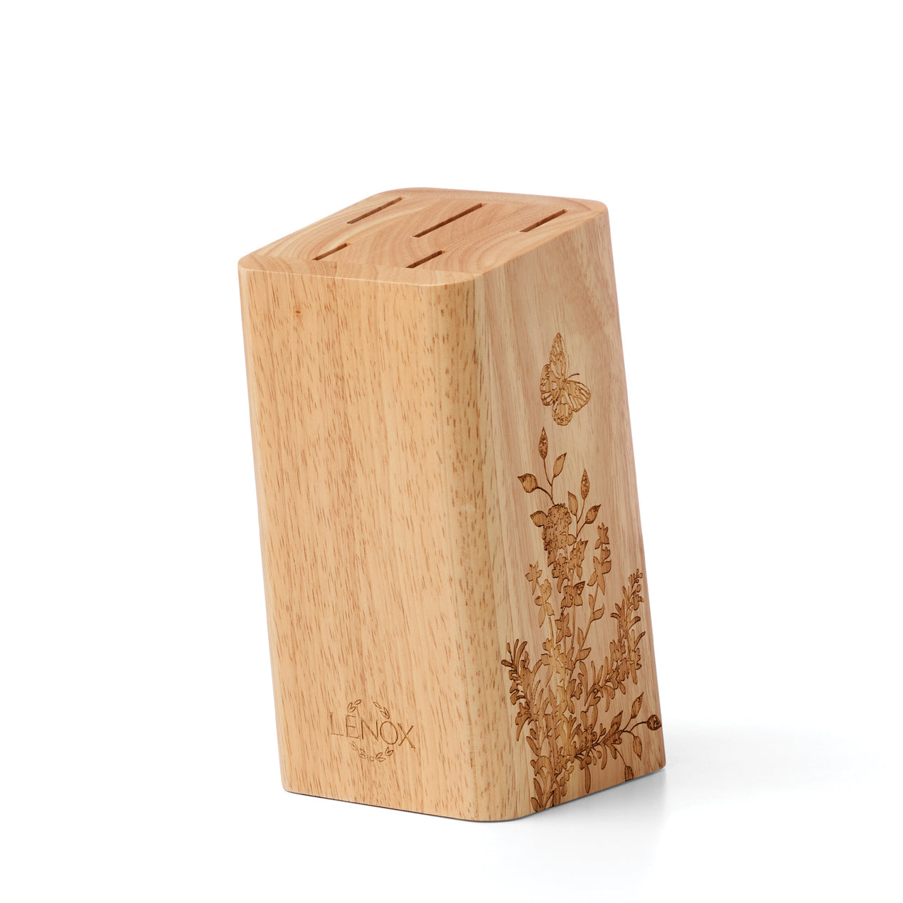 Butterfly Meadow Herbs 6-Piece Cutlery Block Set