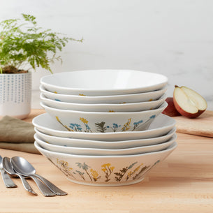 Wildflowers Pasta Bowls - Set of 4
