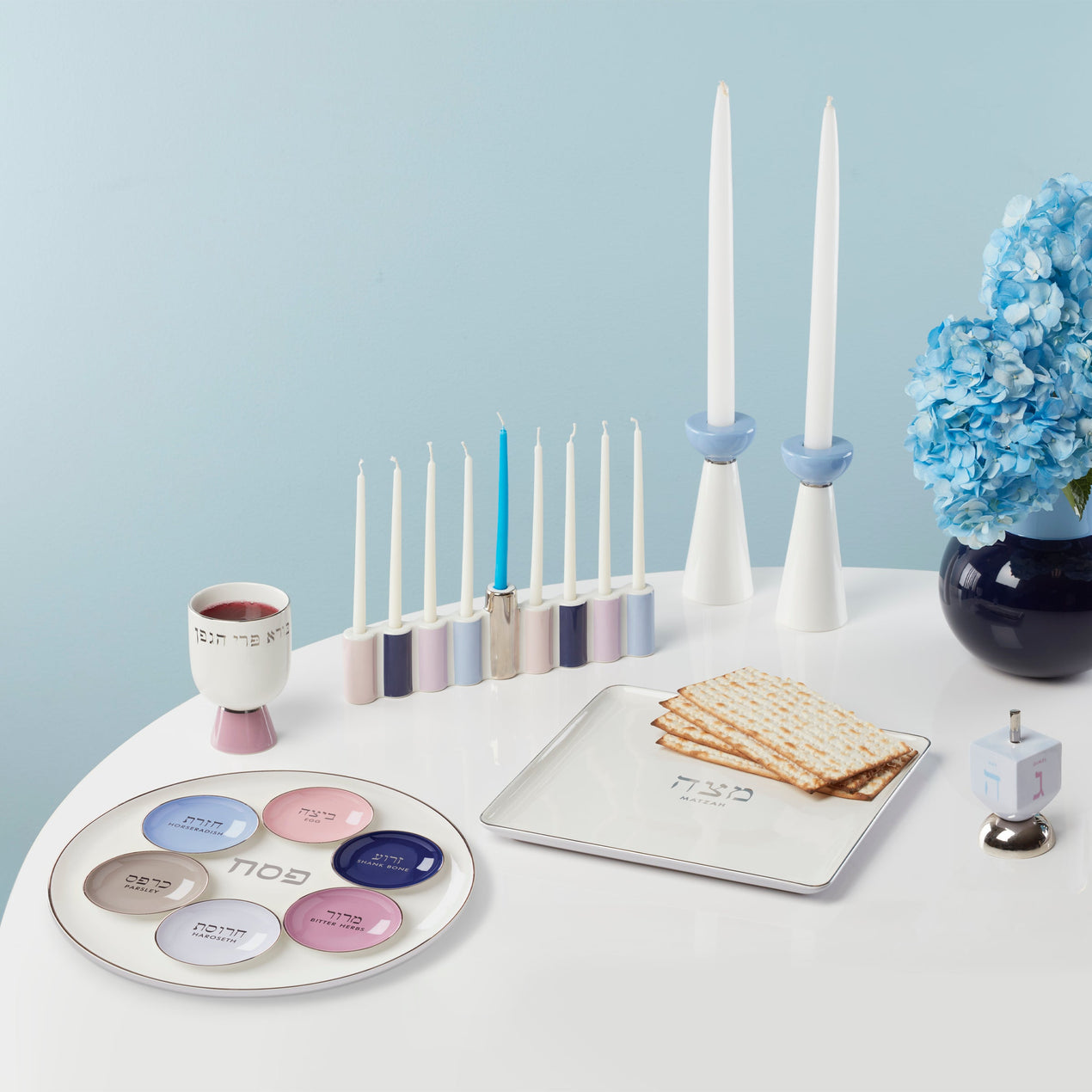 Oak Street Candlestick Holders, Set of 2