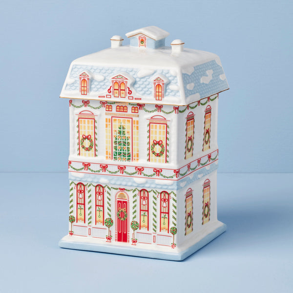 Lenox Holiday Village Christmas Cookie Jar – Lenox Corporation