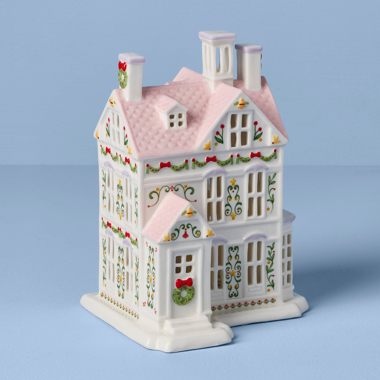 Lenox Village Christmas Lit House Figurine