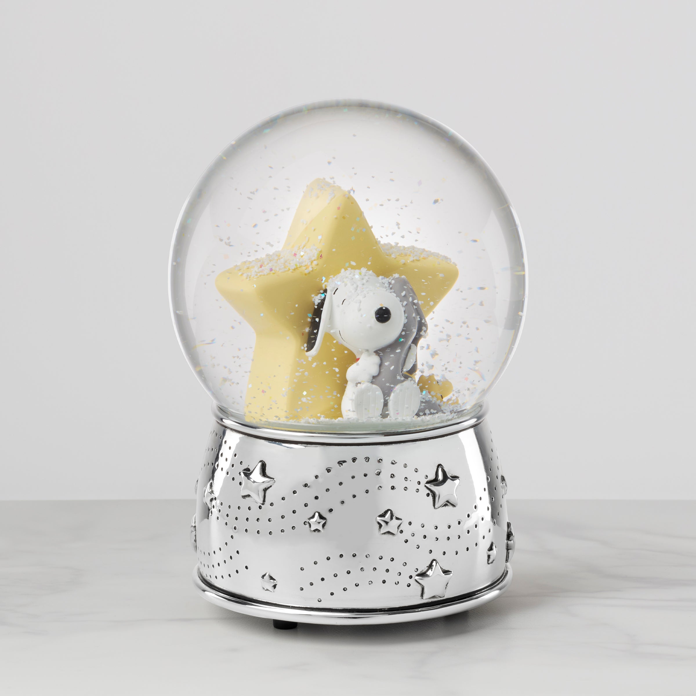 WESTLAND スヌーピー ウォーターボール Pawpet Show Little Snoopy Musical Water Globe – Lenox Corporation