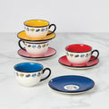 Chef Snoopy Tea Cup & Saucer, S/4