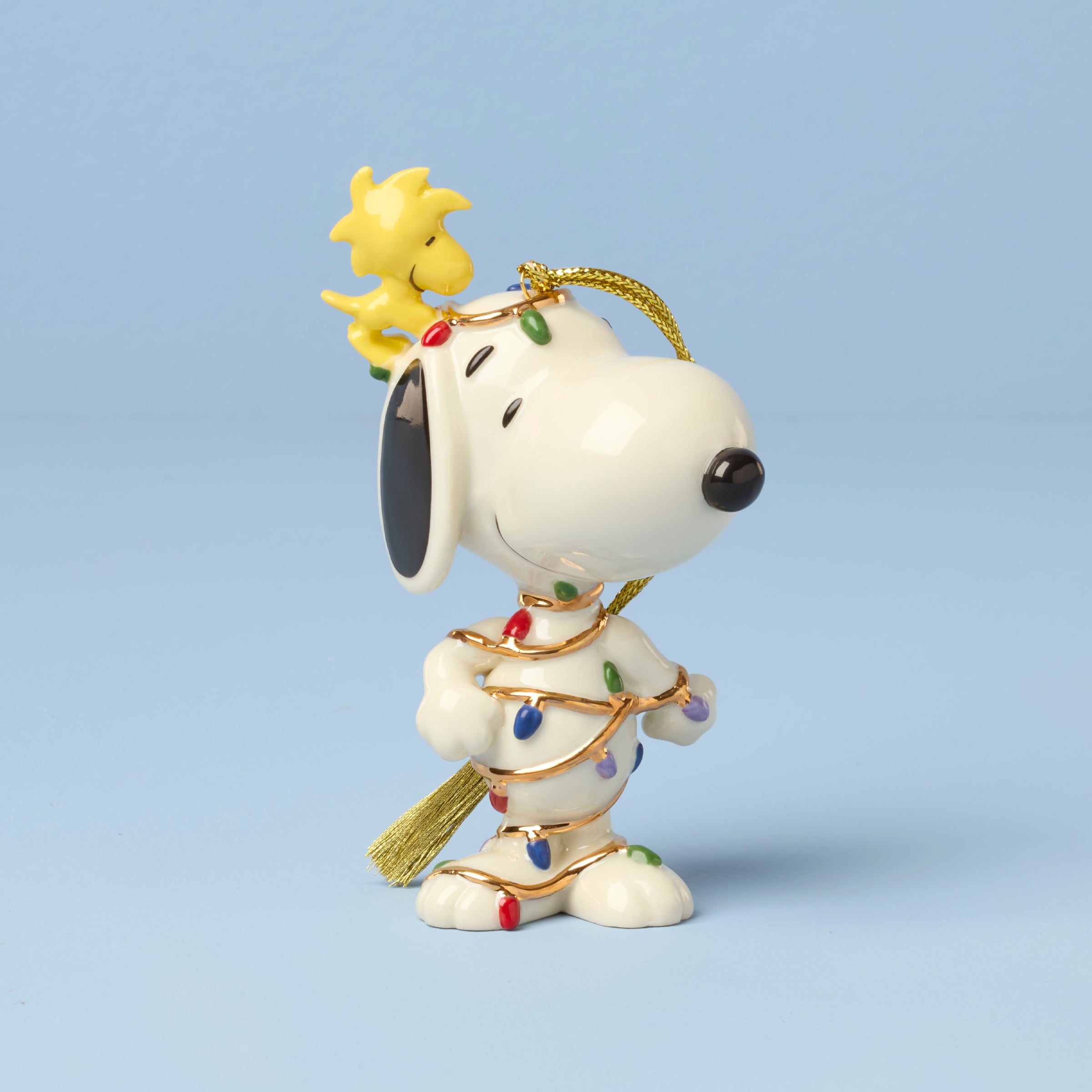 Snoopy Tangled in Lights Ornament – Lenox Corporation