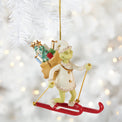 Grinch On Skiis Ornament