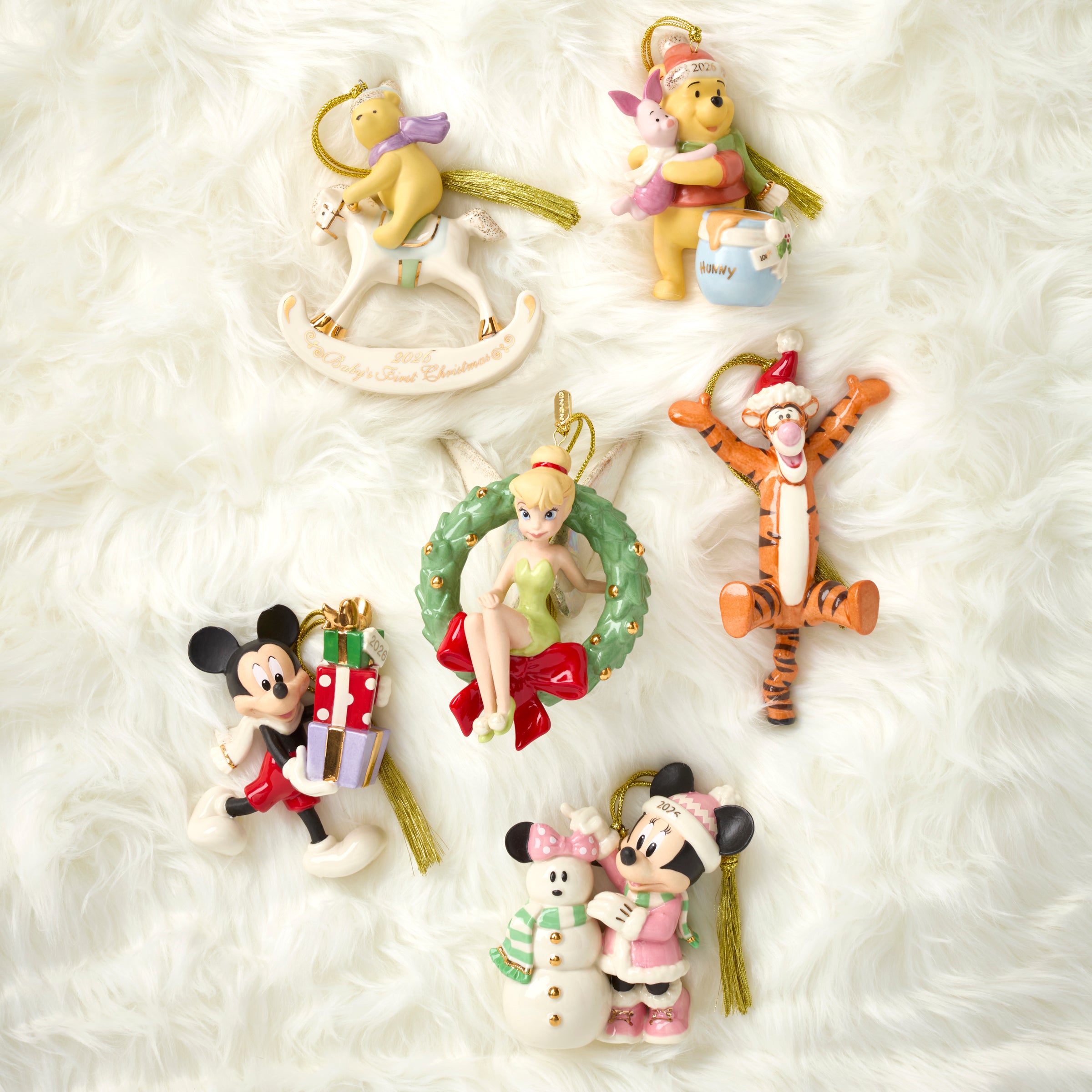 2026 Minnie Mouse's Matching Snowman Ornament – Lenox Corporation