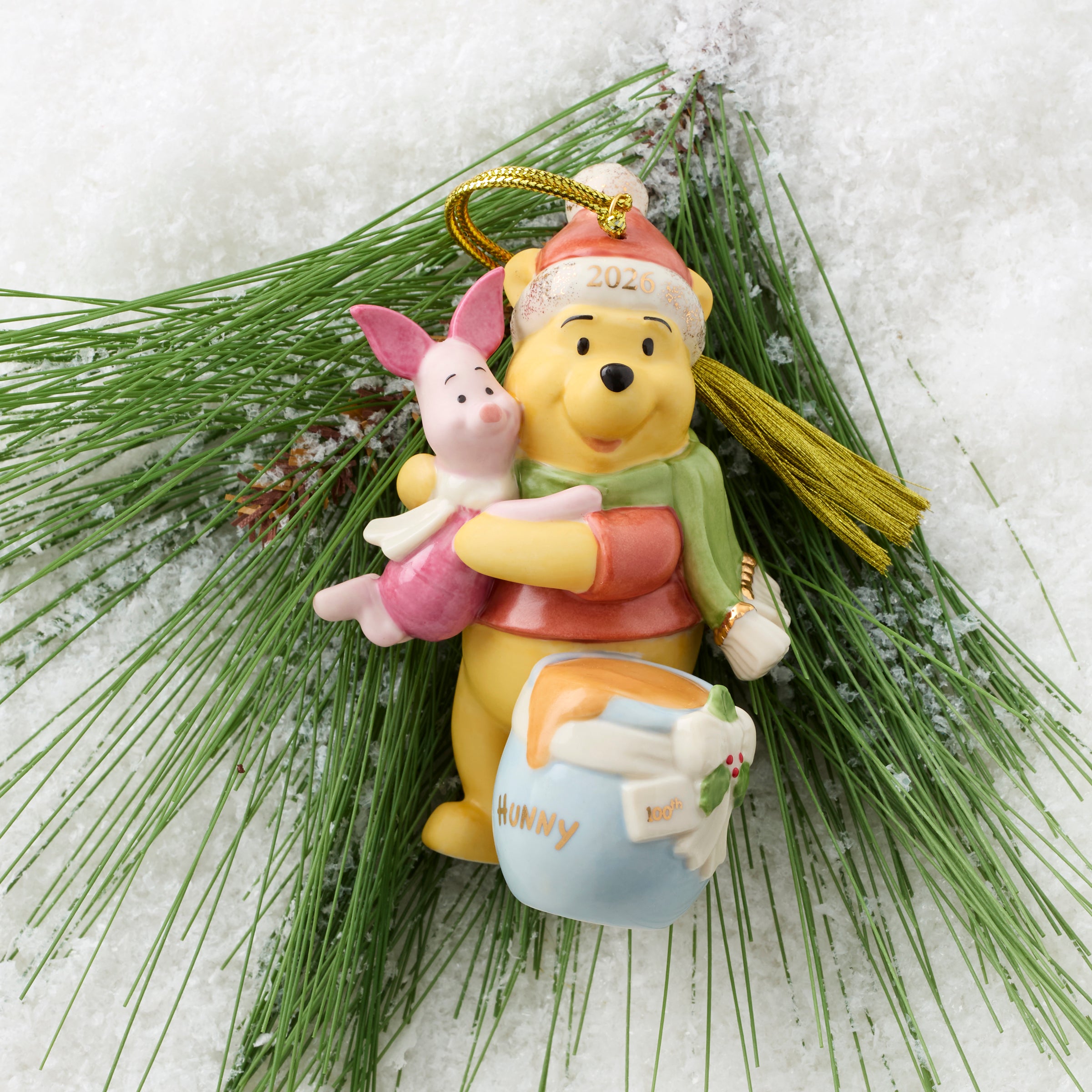 2026 100th Anniversary Winnie the Pooh Ornament – Lenox Corporation