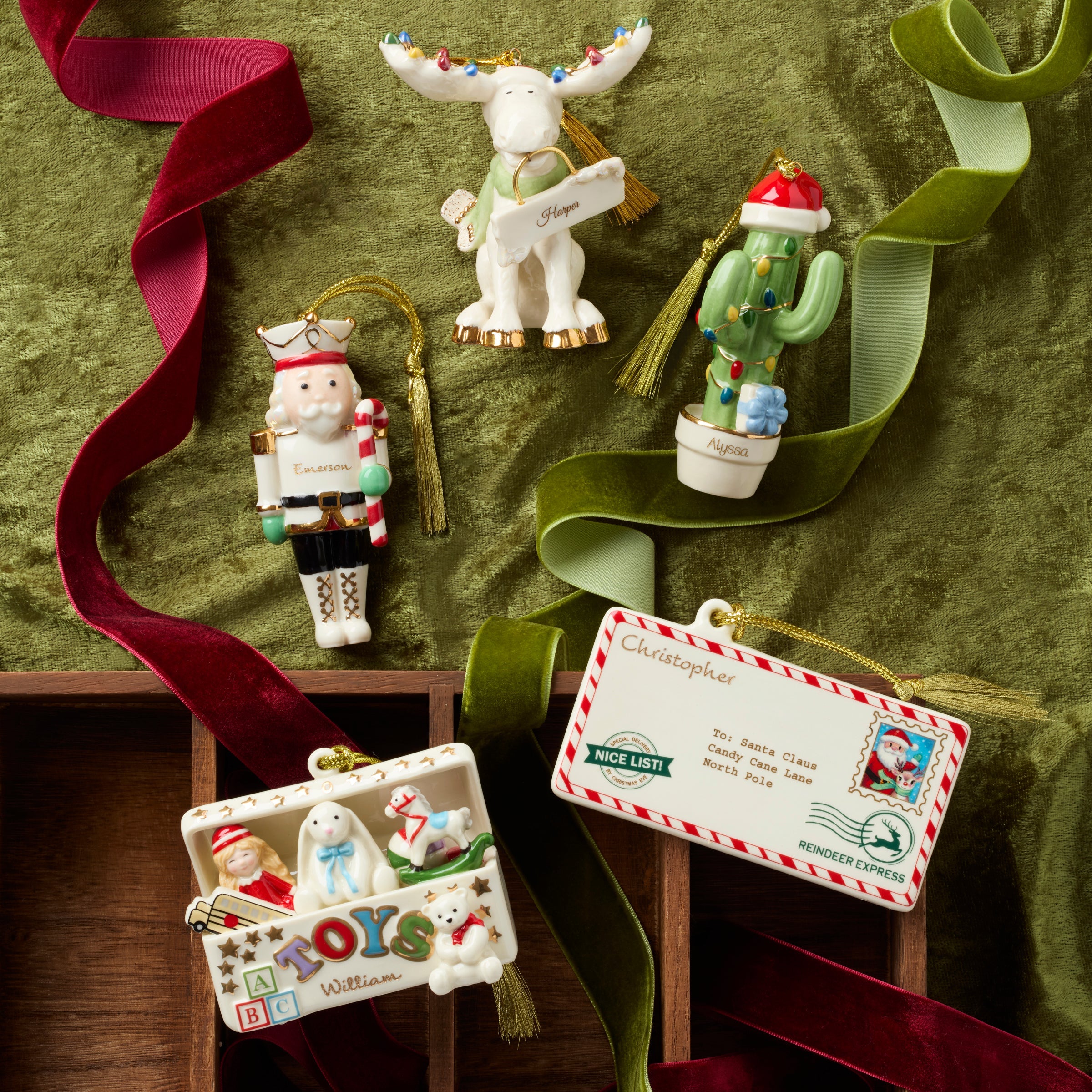 Personalized Marcel The Moose Ornament – Lenox Corporation