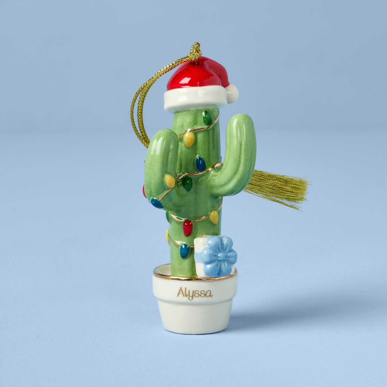 Personalized Christmas Cactus Ornament – Lenox Corporation
