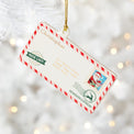 Personalized Letters to Santa Ornament