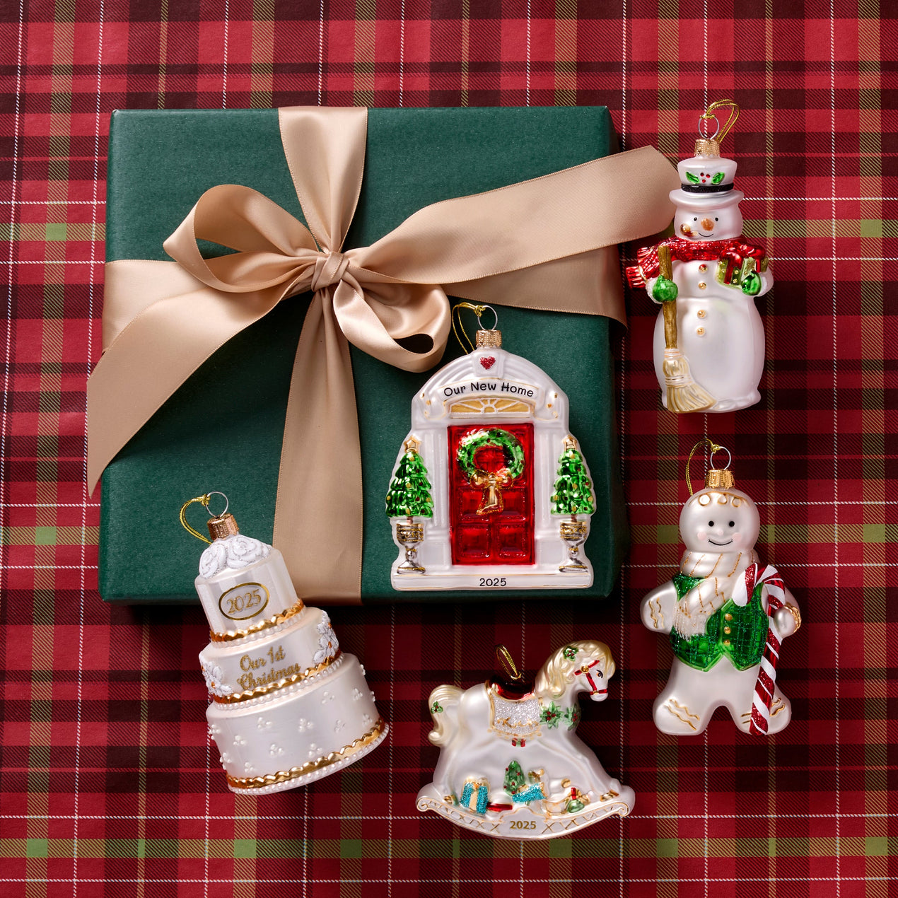 2025 Blown Glass New Home Ornament