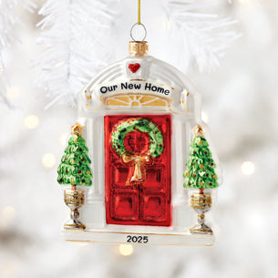 2025 Blown Glass New Home Ornament