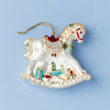 2025 Blown Glass Baby's 1st Rocking Horse Ornament
