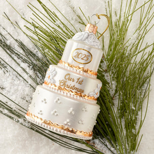 2025 Blown Glass Our 1st Christmas Ornament