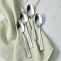 Reid Satin Dinner Spoons, Set of 4