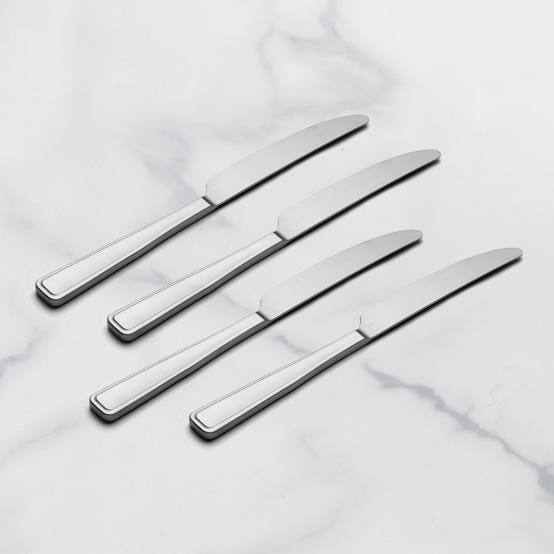 Reid Satin Dinner Knives, Set of 4