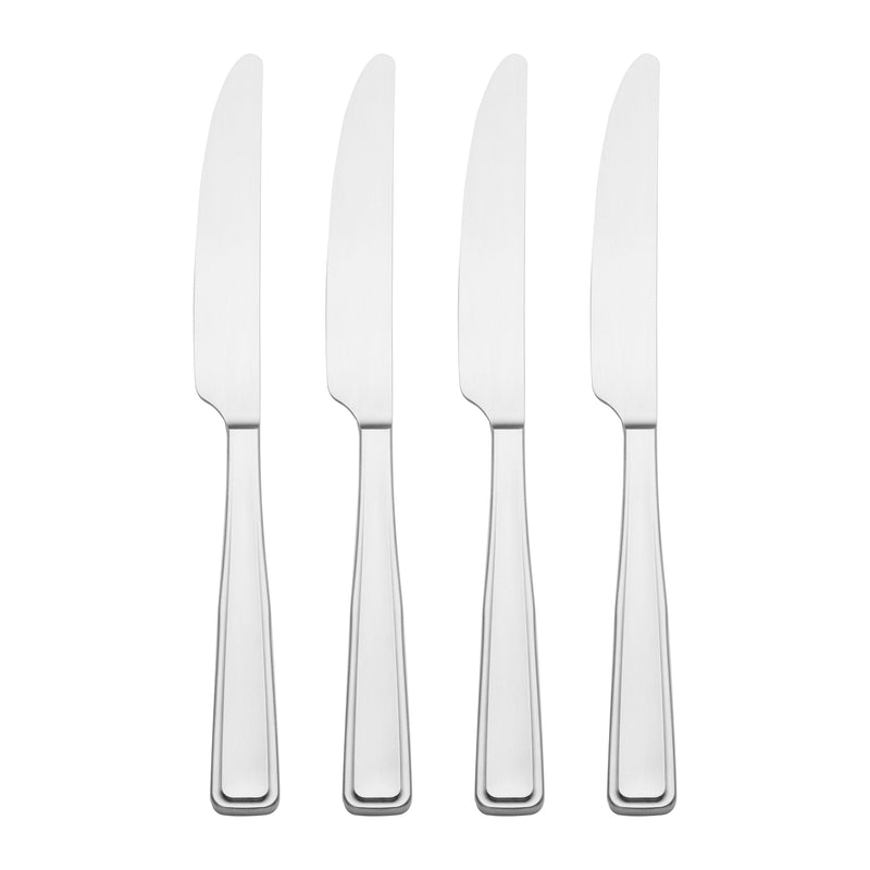 Reid Satin Dinner Knives, Set of 4