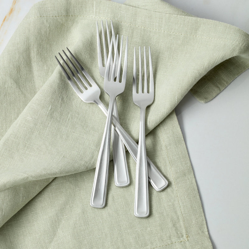 Reid Satin Salad Forks, Set of 4