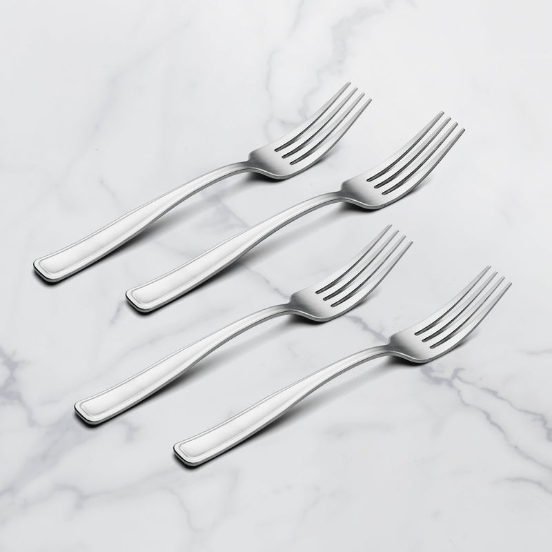 Reid Satin Salad Forks, Set of 4