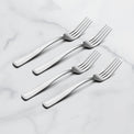 Reid Satin Dinner Forks, Set of 4