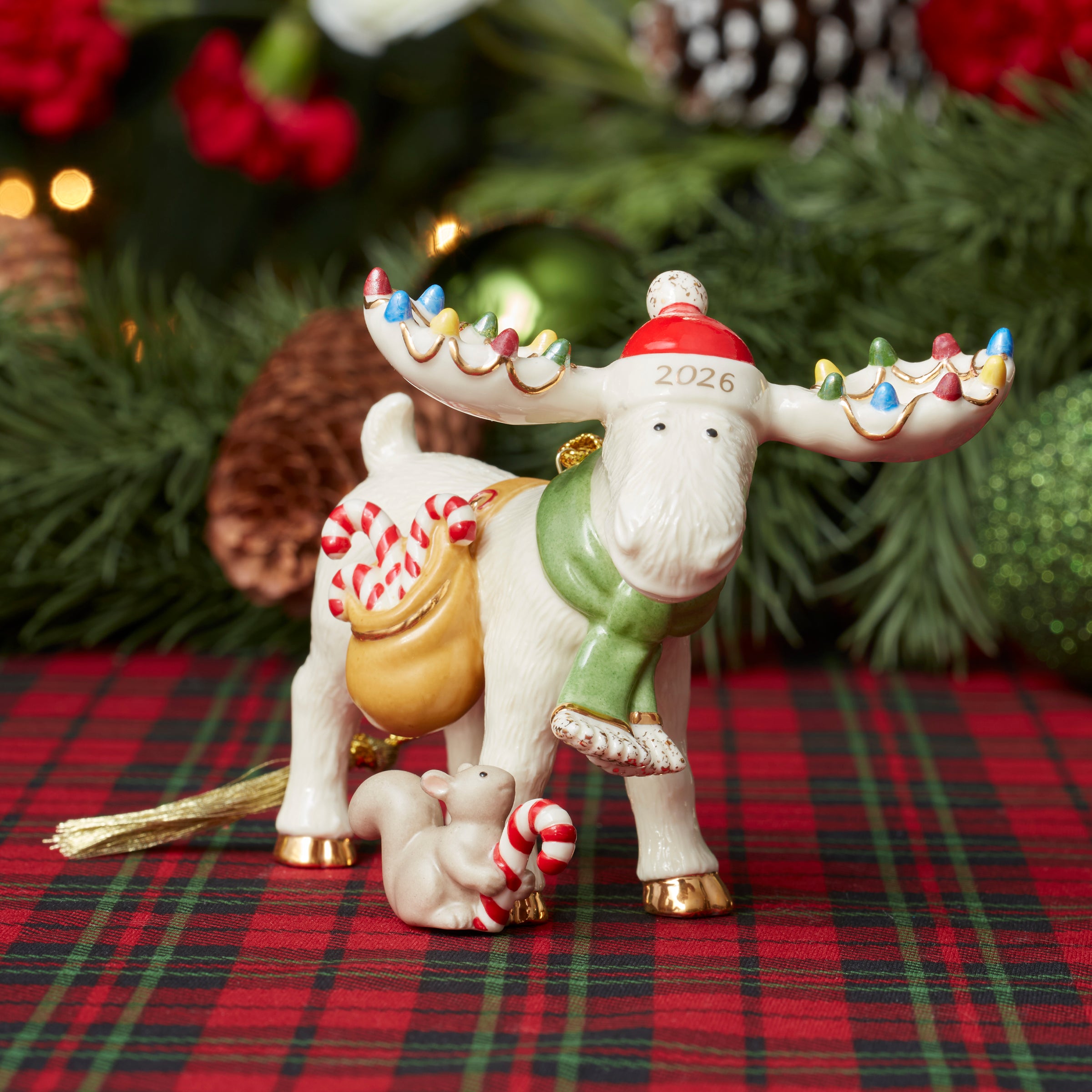 2026 Marcel the Moose Ornament – Lenox Corporation