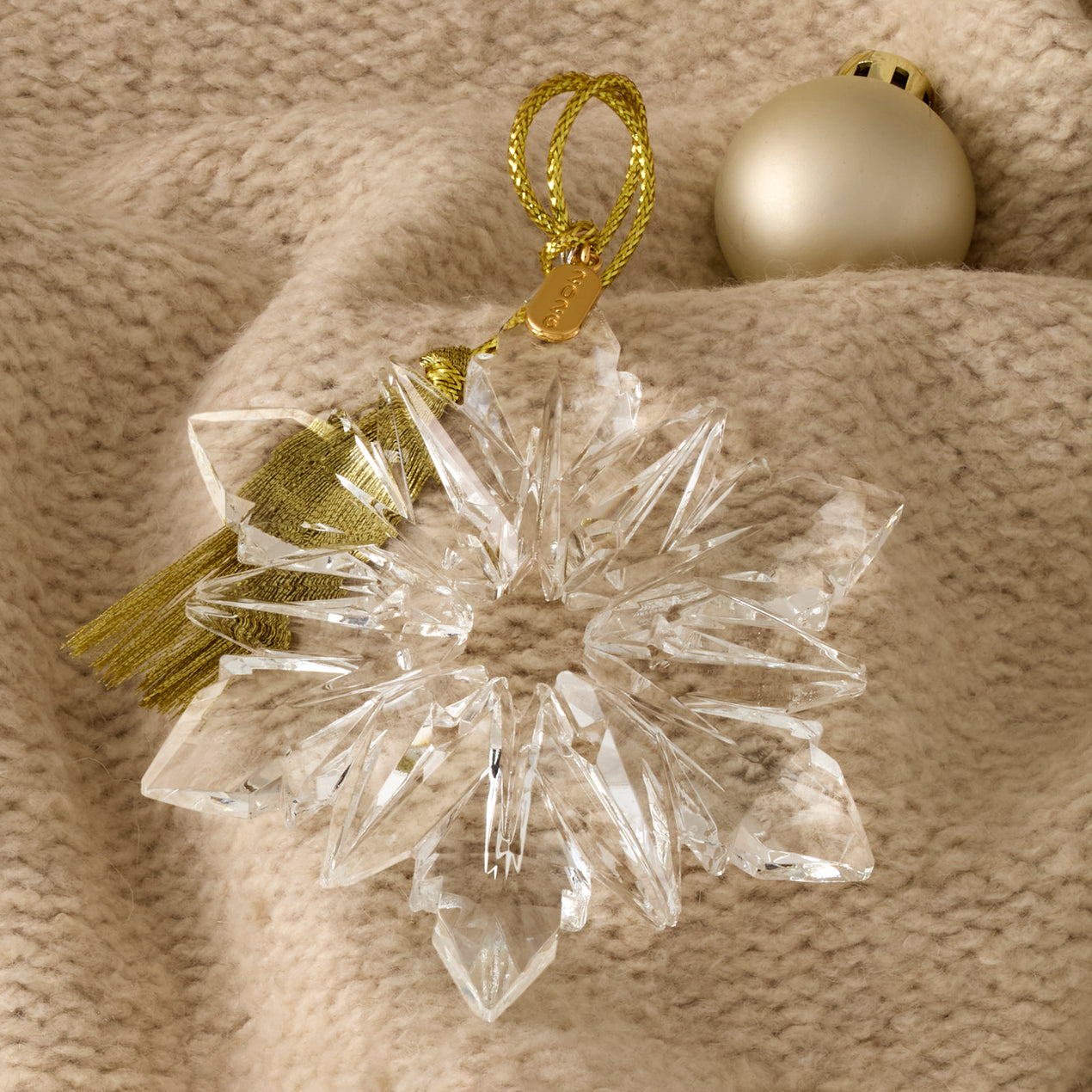 2026 Optic Snowflake Ornament