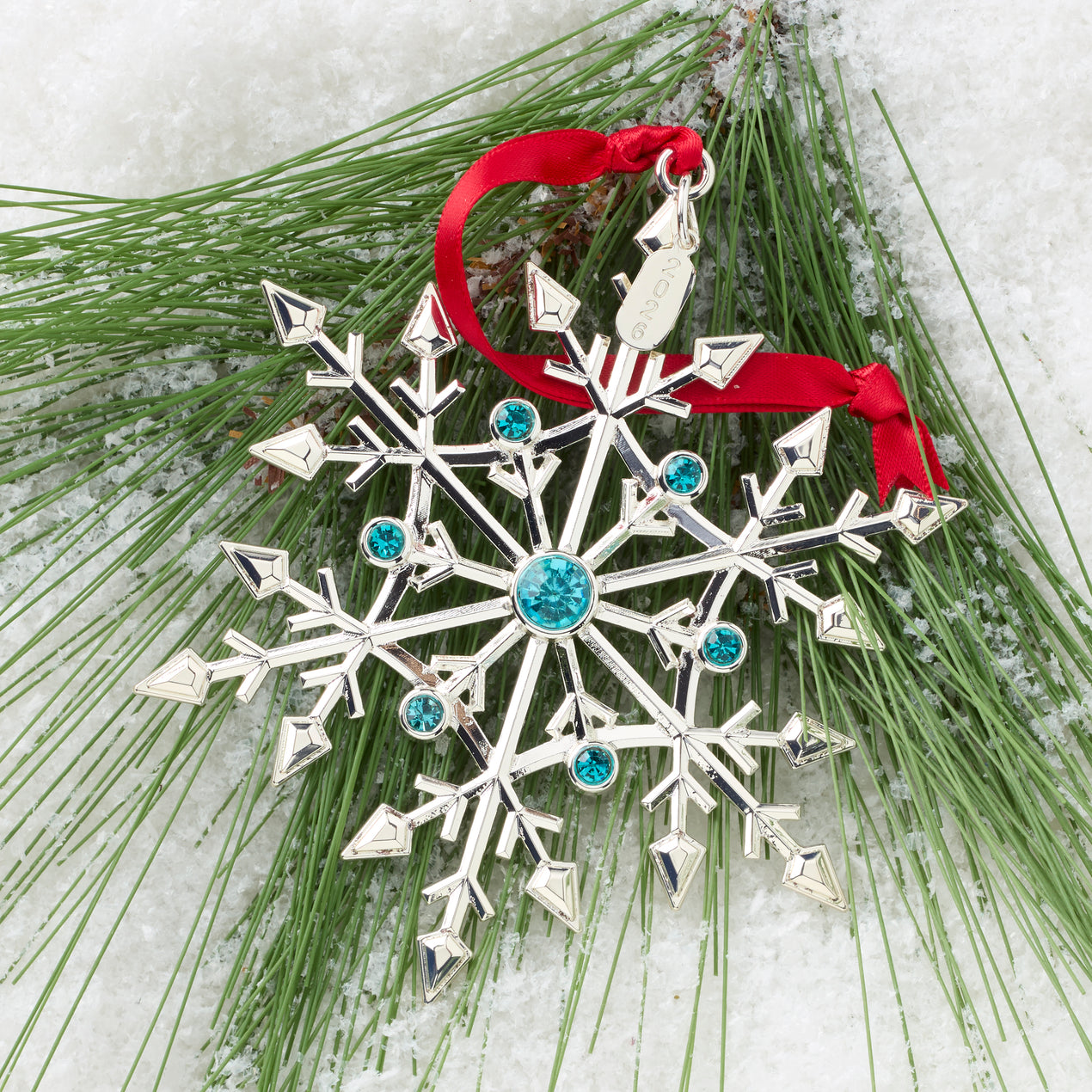 2026 Snow Majesty Silverplate Ornament – Lenox Corporation