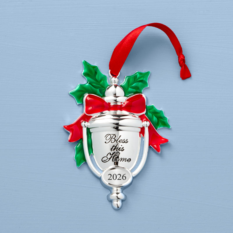 2026 Bless This Home Mtl Ornament