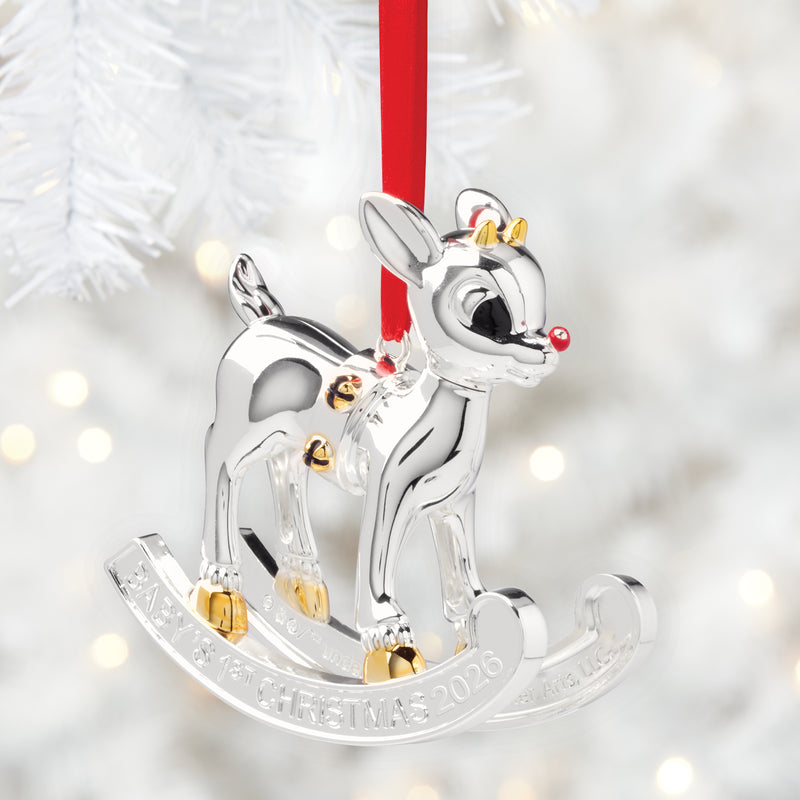 2026 Baby's 1st Christmas Rudolph Orn