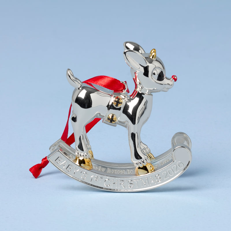 2026 Baby's 1st Christmas Rudolph Orn
