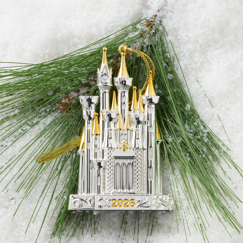 2026 Disney Castle Mtl Ornament