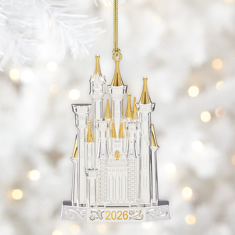 2026 Disney Castle Mtl Ornament