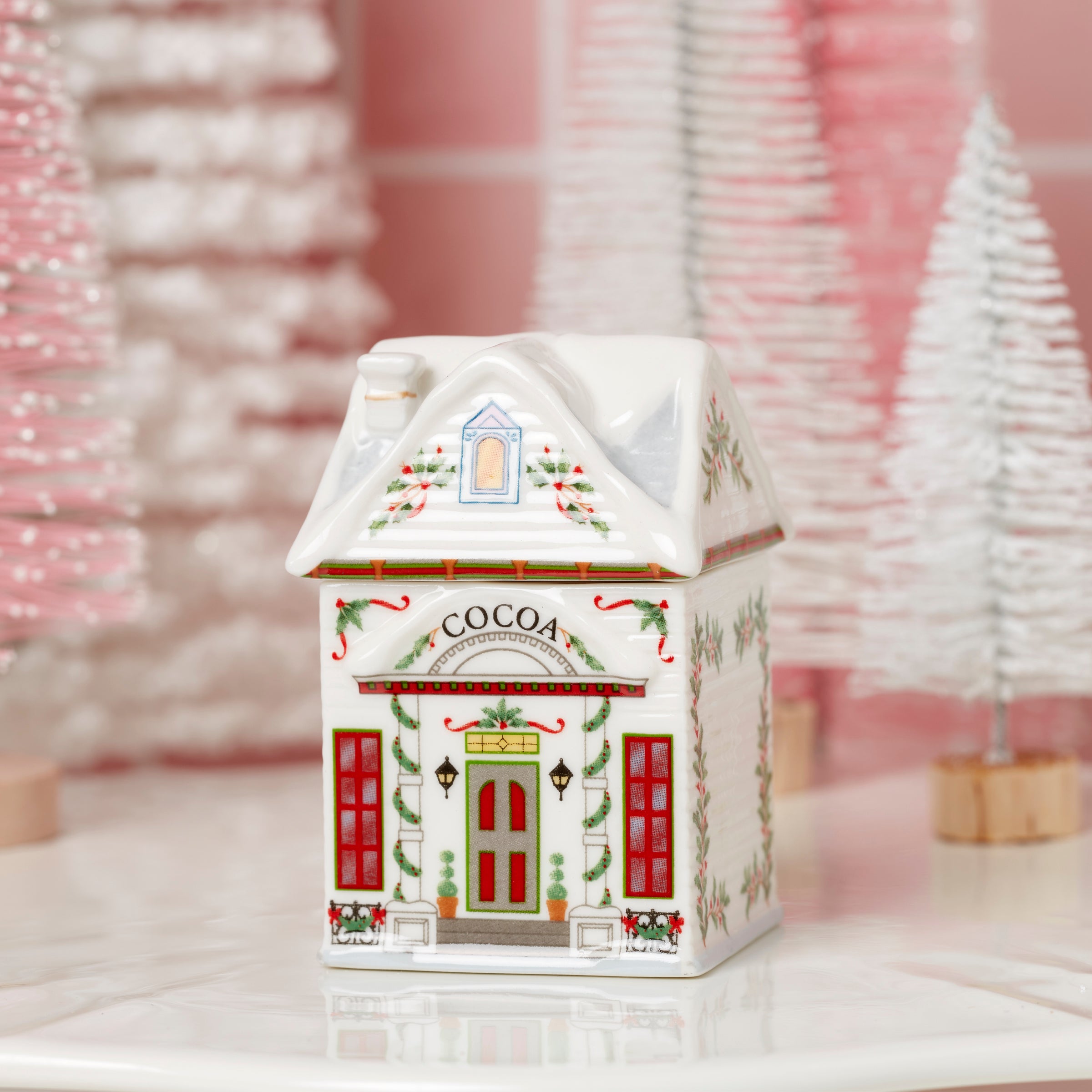 Lenox Spice Village 6-Piece Christmas Spice Jar Set – Lenox